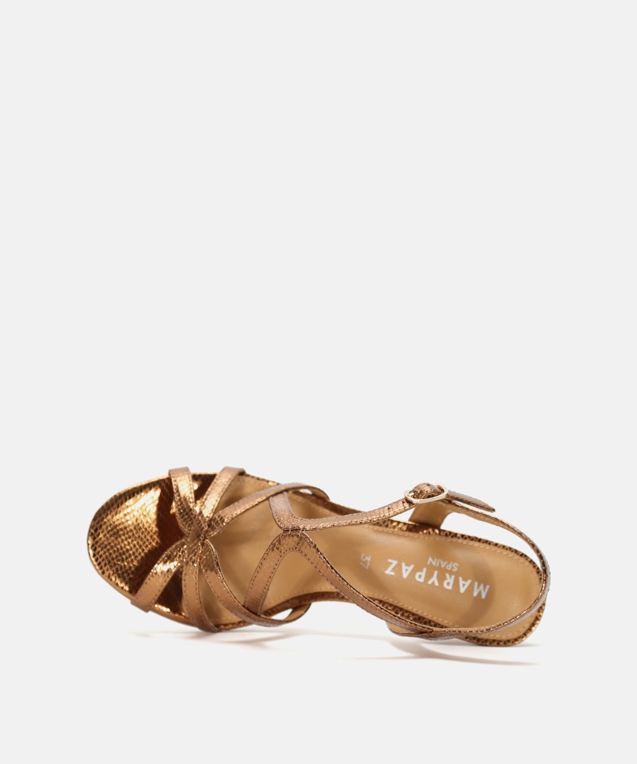 Sandalia tac&oacute;n tiras image number null